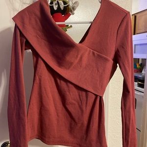 Women’s Cross Off Shoulder Top